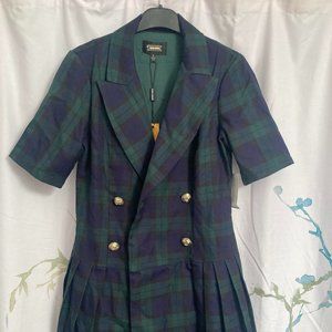 Alexia Admor plaid mini dress size US 4